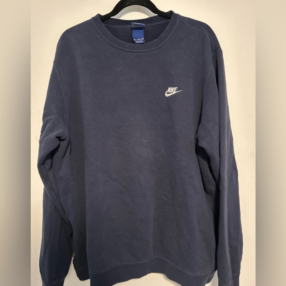 Navy Nike Crewneck Sweater size XXL